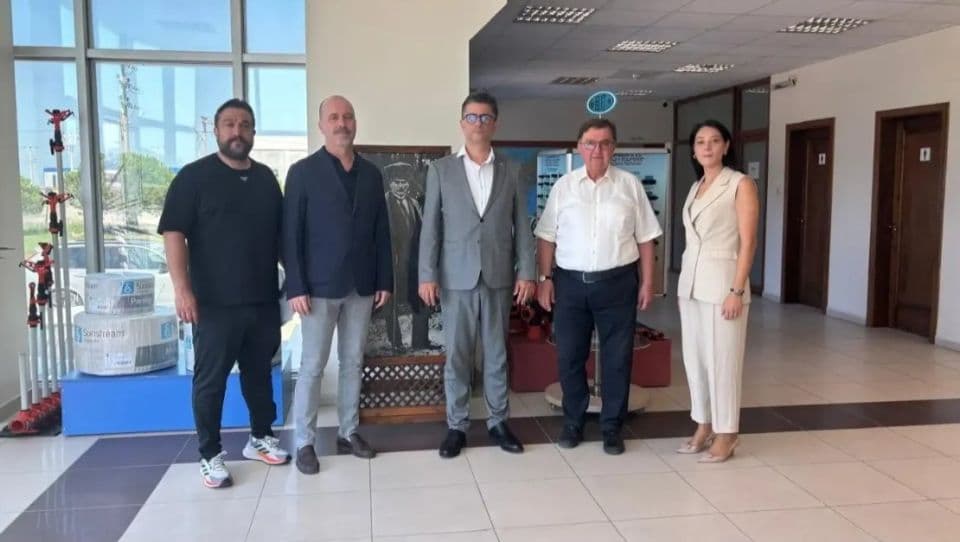 ÇOMÜ Rektörü ve OSB Yetkilileri İSKO Plastik'i Ziyaret Etti