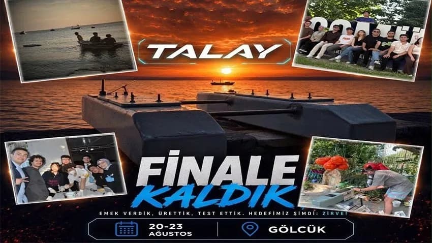 TALAY takımı TEKNOFEST 2026 Mavi Vatan Kategorisinde Finalde