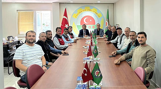 ÇİFTÇİLER HAFTASINDA ZİRAAT ODASI ZİYARETİ