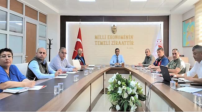 TARIM VE ORMAN BAKANLIĞI ÇANAKKALE İLİ TAŞRA BİRİMLERİ TOPLANTISI YAPILDI