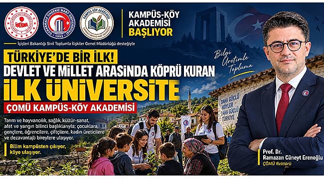 Çanakkale’de İlk Üniversite‑Köy Köprüsü: Kampüs‑Köy Akademisi Başladı