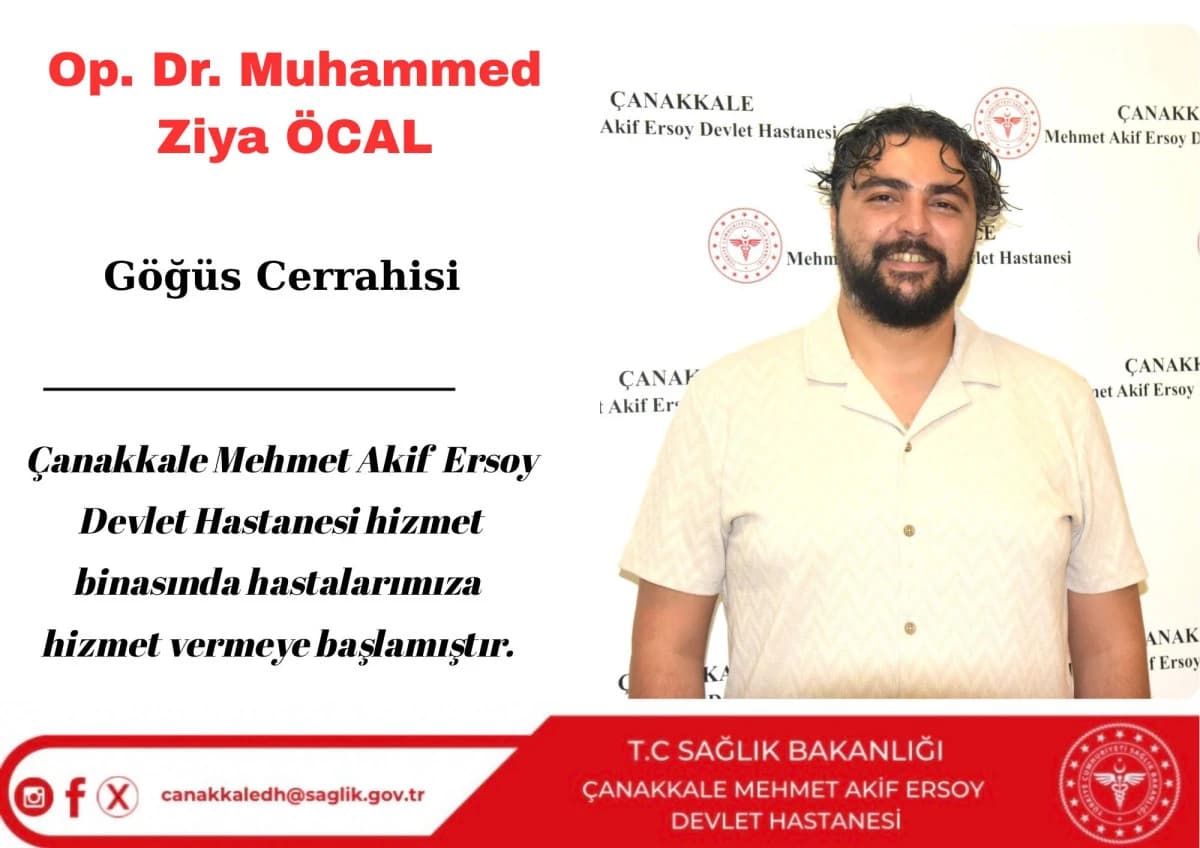 Göğüs cerrahisi uzmanı sorumluluka başlangıç yaptı