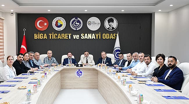 BİGA'DA YATIRIM VE KALKINMA GÖRÜŞMESİ