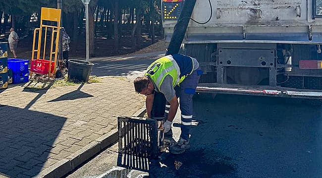 Çanakkale Belediyesi Rutin İzgara Temizliğiyle Altyapı Güvencesini Sağlıyor