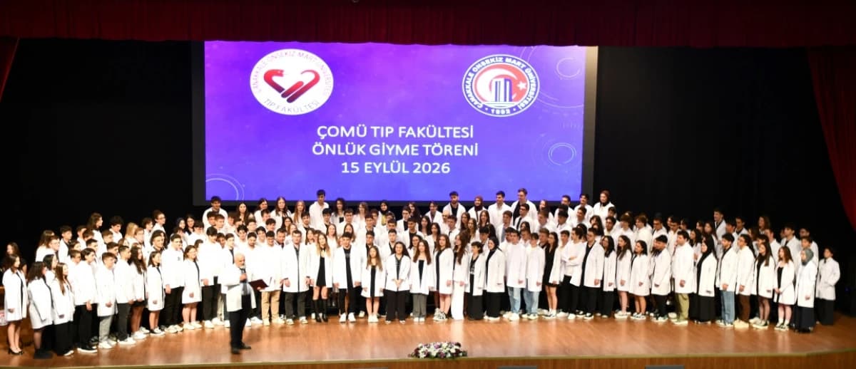 Beyaz Önlüklerini Giydiler, Hekimliğe İlk Adımı Attılar haberi