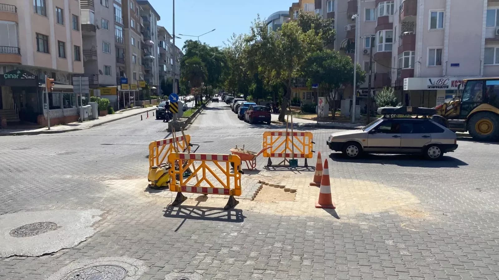 Çanakkale Belediyesi Üstyapı Çalışması Gerçekleştirdi
