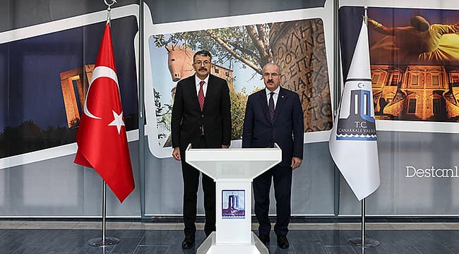 İÇİŞLERİ BAKAN YARDIMCISI ALİ ÇELİK'TEN VALİ TORAMAN'A ZİYARET