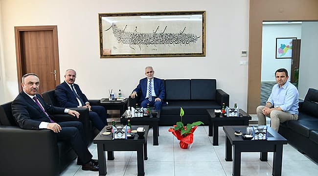 VALİ TORAMAN'DAN TEKİRDAĞ İL MÜFTÜSÜ MUSTAFA BİLGİÇ'E ZİYARET