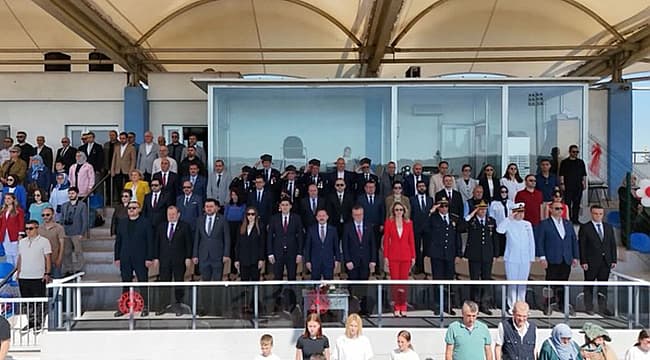 BİGA'DA 19 MAYIS COŞKUYLA KUTLANDI