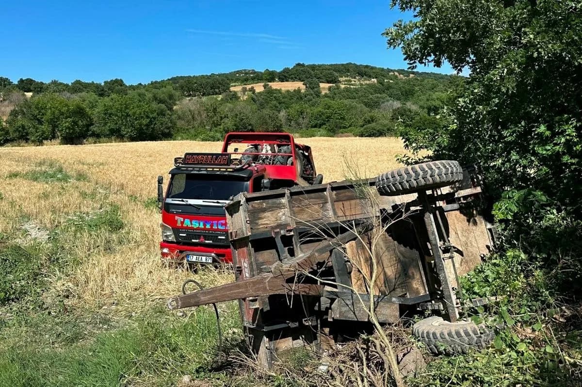 Traktör Kazası: Sürücü Hayatını Kaybetti