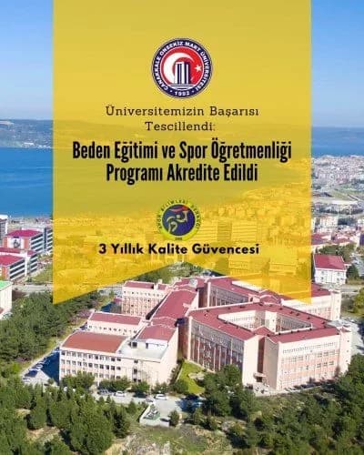 ÇOMÜ Spor Bilimleri Fakültesi Akreditasyon Kazandı