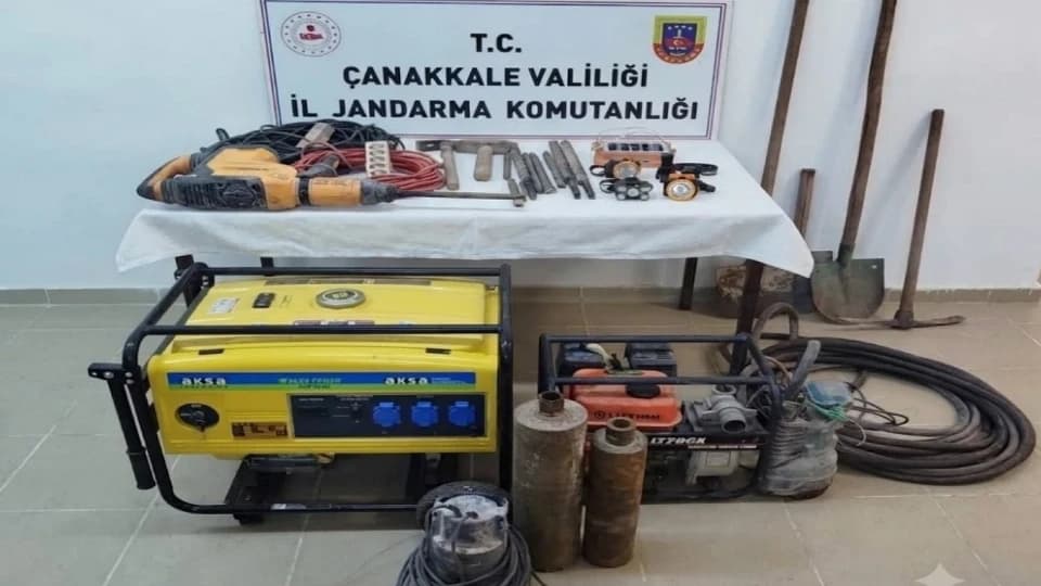 Çanakkale’de kaçakçılık operasyonu