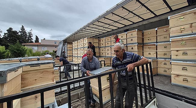 Yangın Nedeniyle Zarar Görmüş Arıcılara 2 Bin Kovan Dağıtıldı - Çanakkale
