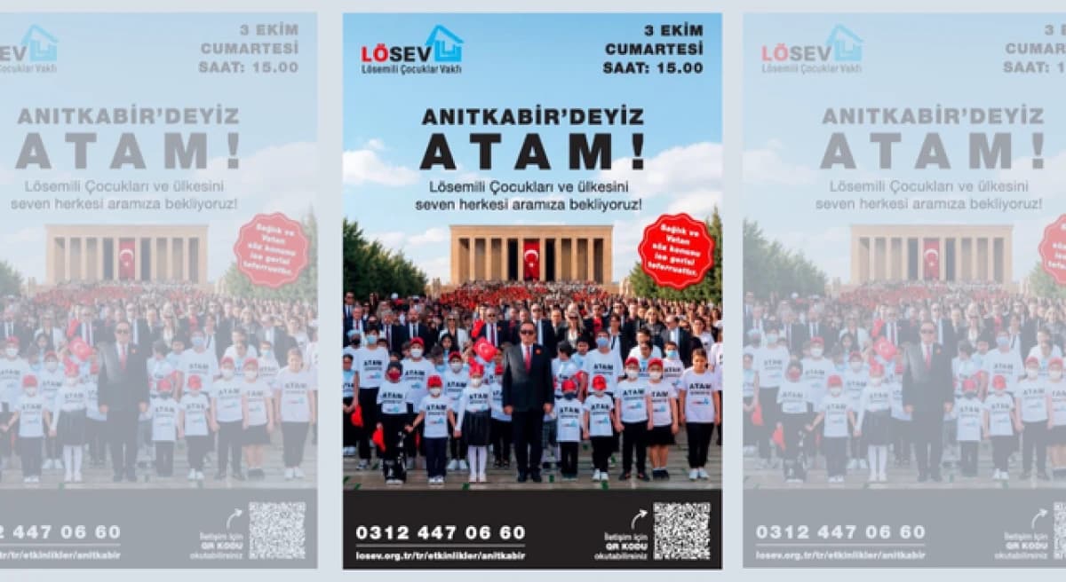 Çanakkale'li LÖSEV Ailesi, Atatürk'ün Huzurunda Anıtkabir'e Davet Edildi