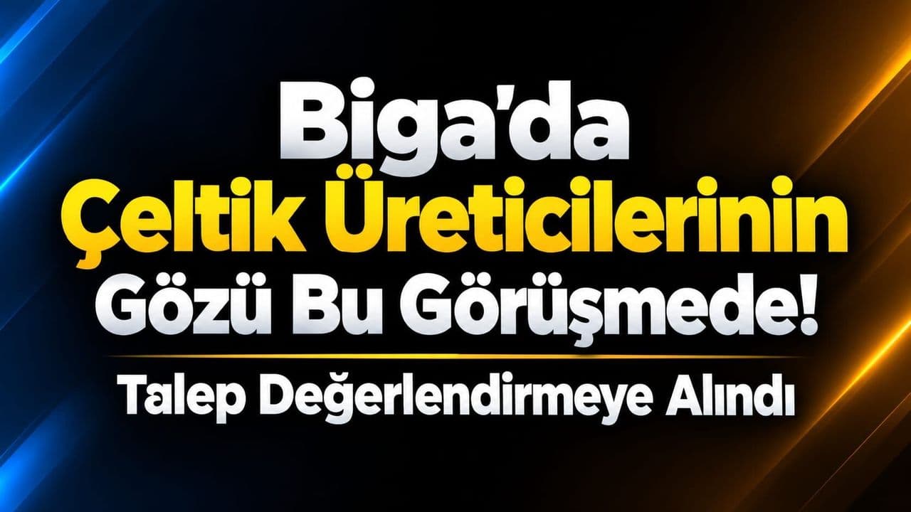 Biga’da Çeltik Üreticileri Borç Ödeyebilmek İçin Gerekli Adımları Talep Etti
