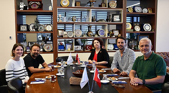 Bozcaada Caz Festivali Kurucuları ÇTSO Yönetim Kurulu’nun Ziyaretinde