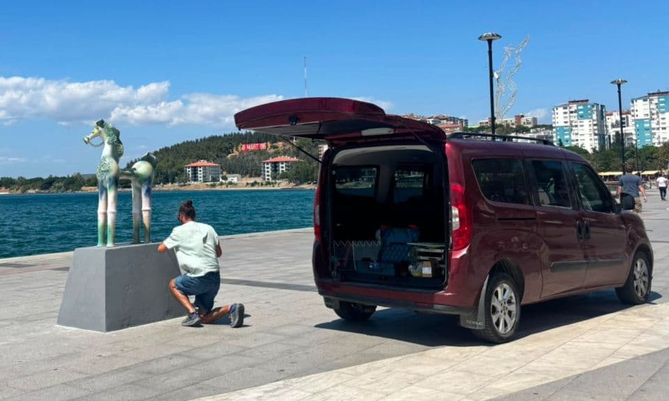 Çanakkale Kordonboyu Sanatla Buluşuyor: Sempozyum Eserleri Sergilenmeye Başlıyor