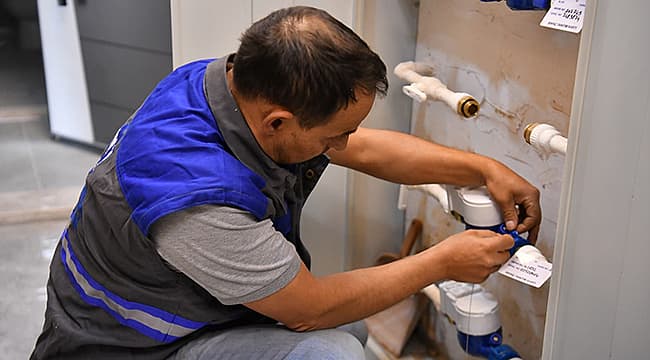 Damga Süresi Dolan Su Sayaçları Çanakkale’de Değişim Çalışmaları Hız Kesmeden Sürüyor