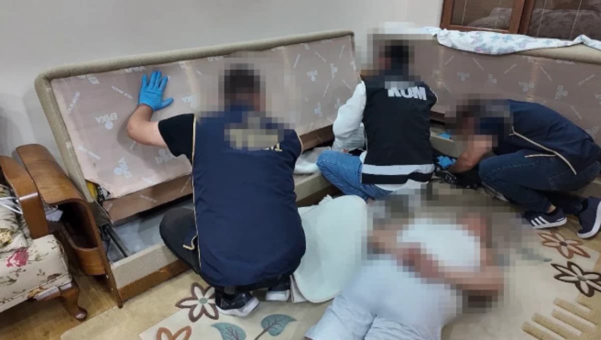 Beş aylık izleme sonucu suç örgütüne Operasyon: 8 Gözaltı haberi