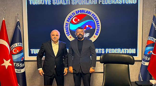 TURGAY KILIÇ'DAN TÜRKİYE SU ALTI SPORLARI FEDERASYONUNA ZİYARET