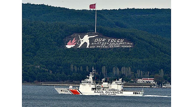 TCSG GÜVEN GEMİSİ ÇANAKKALE'DE ZİYARETE AÇILIYOR