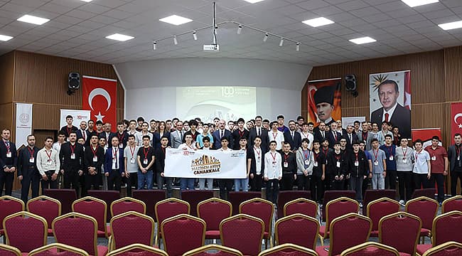 "MAZİDEN ATİYE ÇANAKKALE" PROJESİ KAPSAMINDA ÖĞRENCİLER ÇANAKKALE'DE AĞIRLANDI