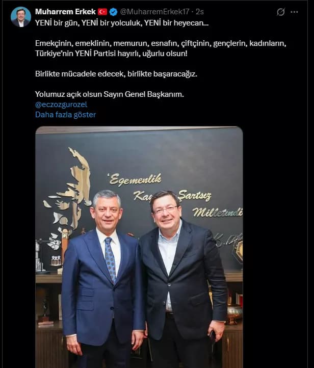YENİ Parti'nin İlk Belediyesi Çanakkale Olarak Göz Önünde
