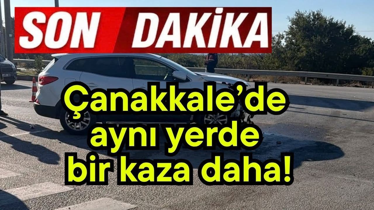Umurbey Işıklı Kavşağında Gün Boyu İki Trafik Kazası