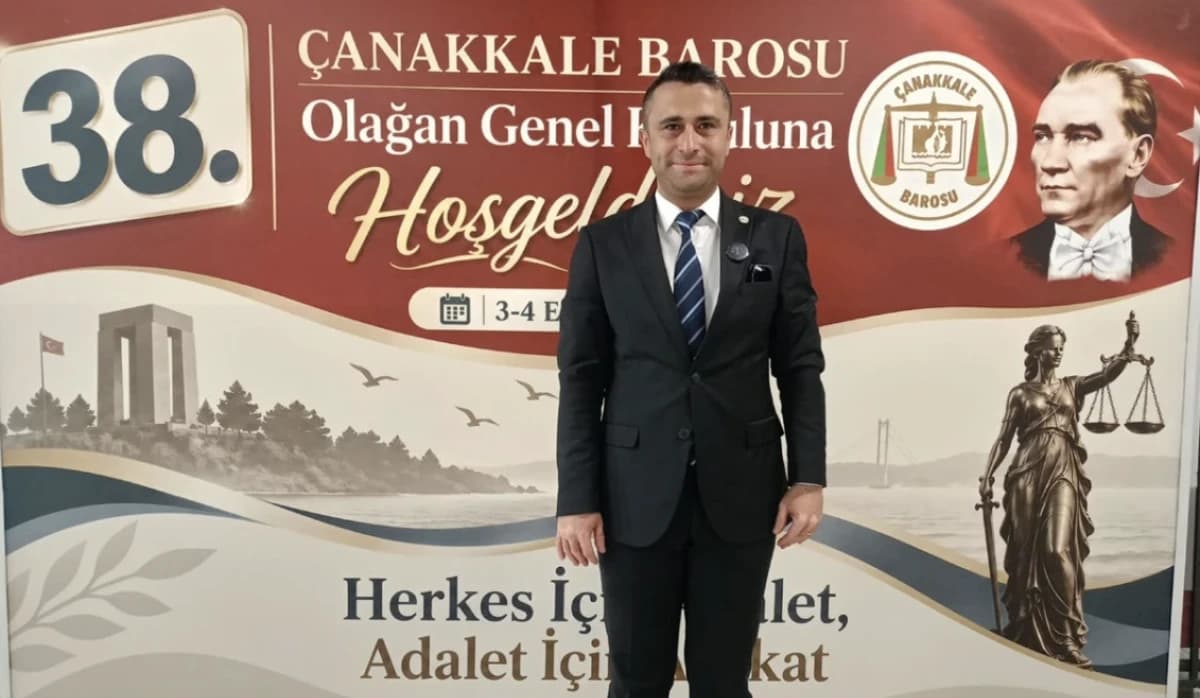 Çanakkale Barosu’nda Eyüp Algül Dönemi Başlıyor