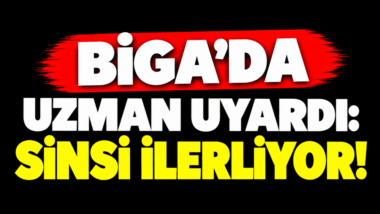 Uzman ikaz etti: Sinsi ilerliyor Biga’da