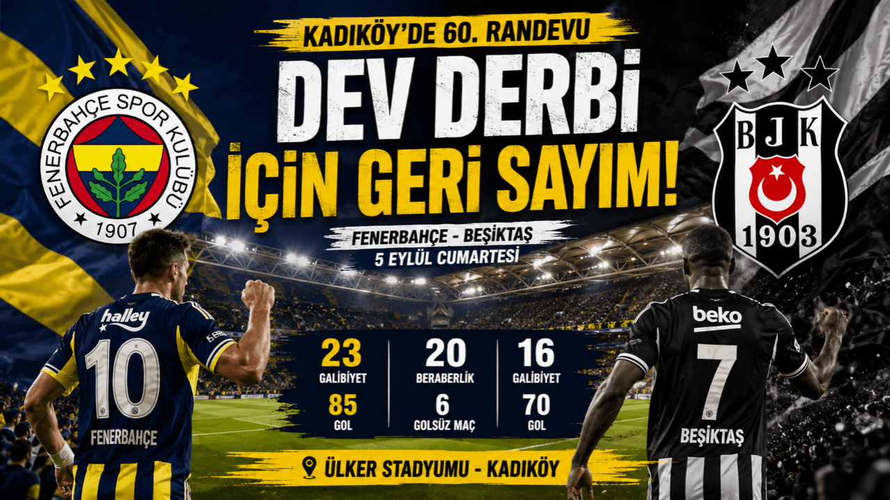 Fenerbahçe-Beşiktaş Derbisinde 60. Perde! İşte Kadıköy Karnesi