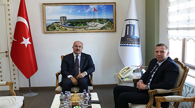 CUMHURİYET BAŞSAVCISI GÜRDOĞAN'DAN VALİ TORAMAN'A VEDA ZİYARETİ