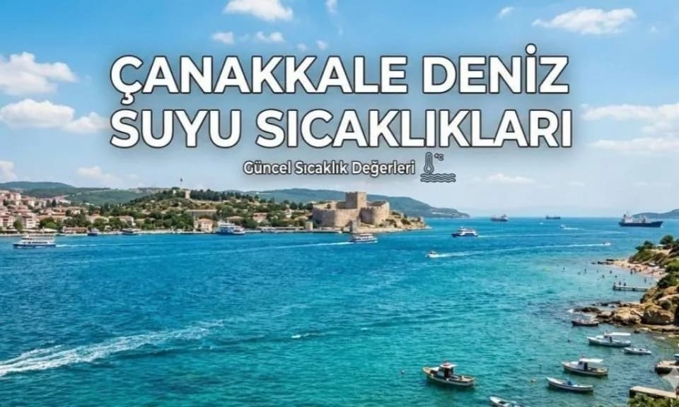 Çanakkale Deniz Suyu Sıcaklıkları