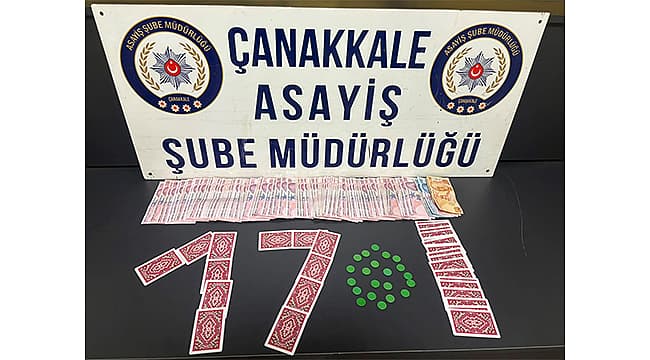 ÇANAKKALE'DE HUZUR UYGULAMALARINDA 20 ARANAN ŞAHIS YAKALANDI