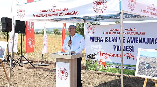 SELVİ KÖYÜ'NDE MERA ISLAH PROJESİ KAPSAMINDA ARPA HASADI GERÇEKLEŞTİRİLDİ