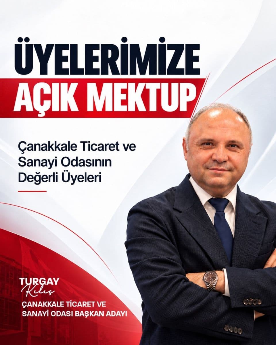 Turgay Kılıç'tan ÇTSO'da Kapsamlı Değişim Mesajı: “Şimdi Değişim Zamanı”