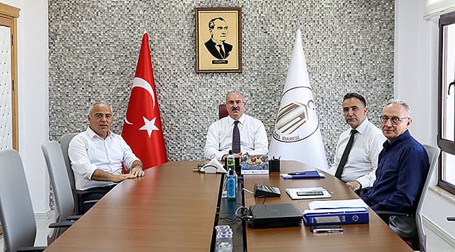 VALİ TORAMAN BAŞKANLIĞINDA İL ÖZEL İDARESİ ÇALIŞMALARI DEĞERLENDİRİLDİ