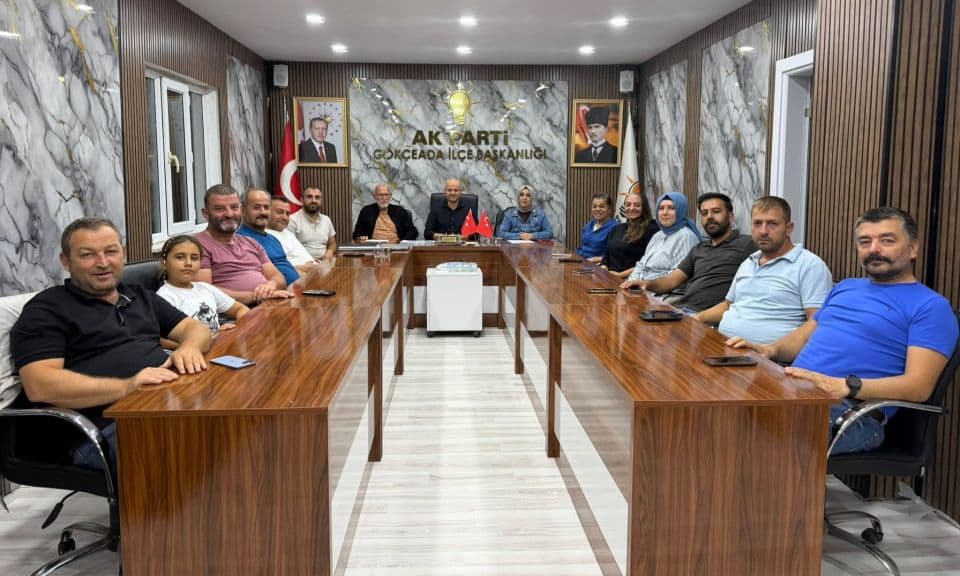 AK Parti Gökçeada İlçe Teşkilatı Haftalık Yönetim Kurulu Toplantısı