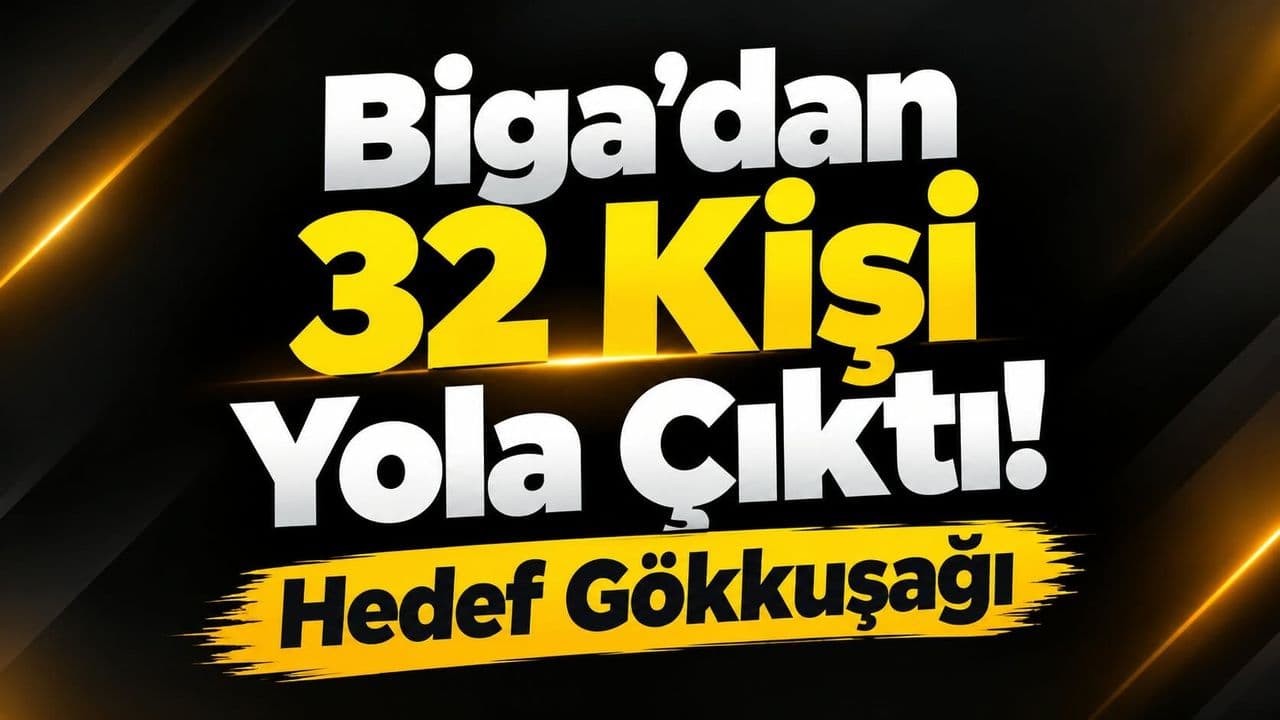 Biga’dan 32 Doğa Tutkunu Yola Çıktı: Gökkuşağı Şelalesi’nde Renkli Bir Gün