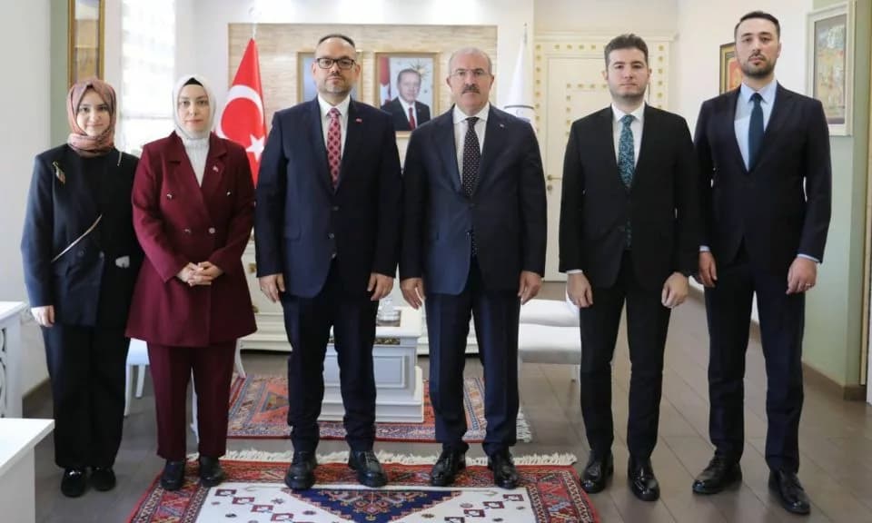 Cumhurbaşkanlığı İletişim Başkanlığı Heyetinden, Vali Toraman’a Ziyaret