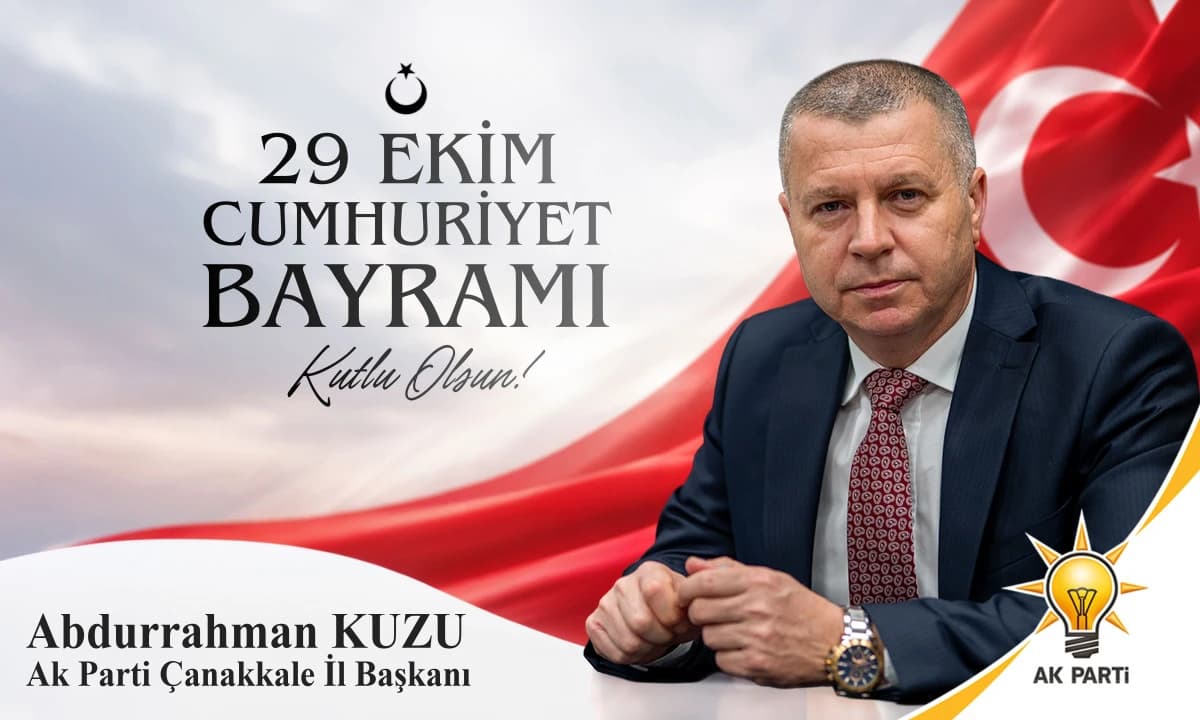 Başkan Kuzu’dan Cumhuriyet Bayramı mesajı