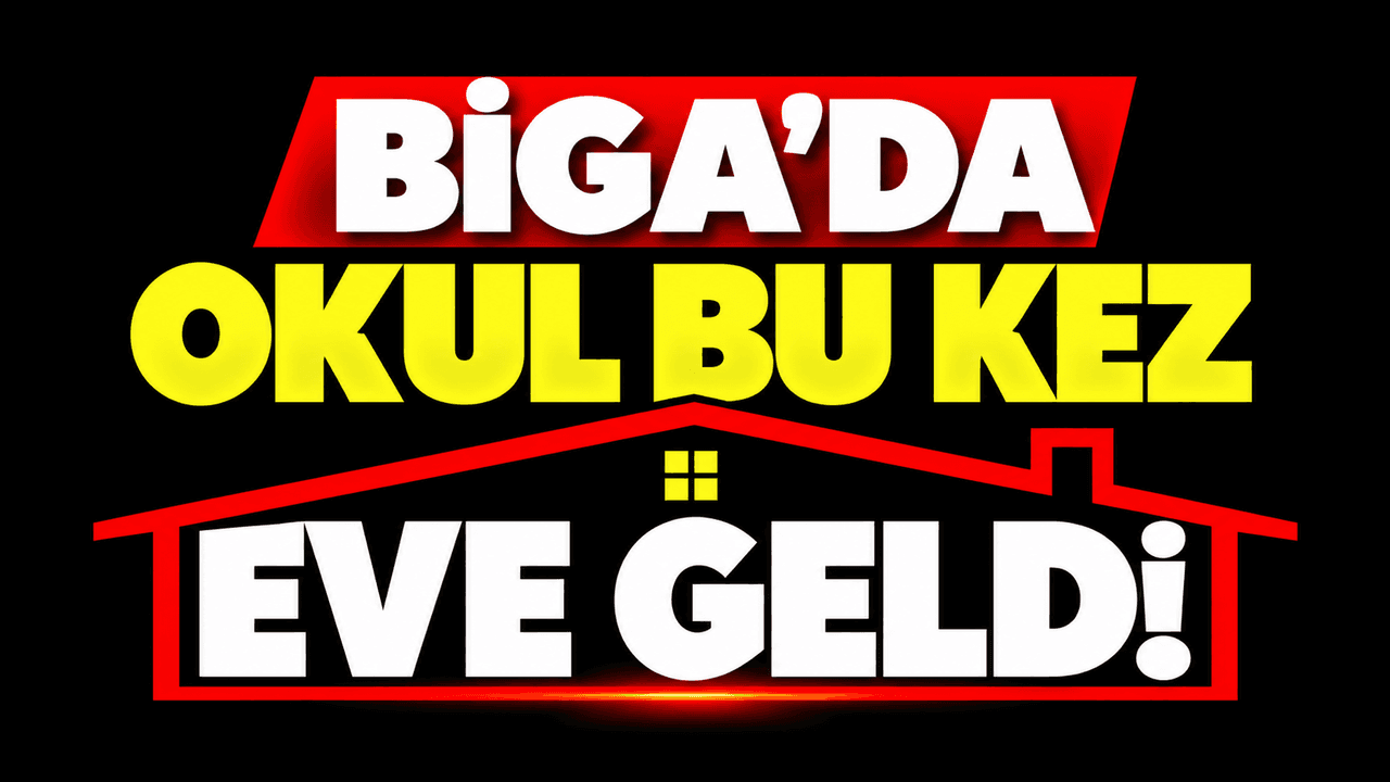 Biga’da Engelli Vatandaşın Okul Kaydı Evde Gerçekleşti