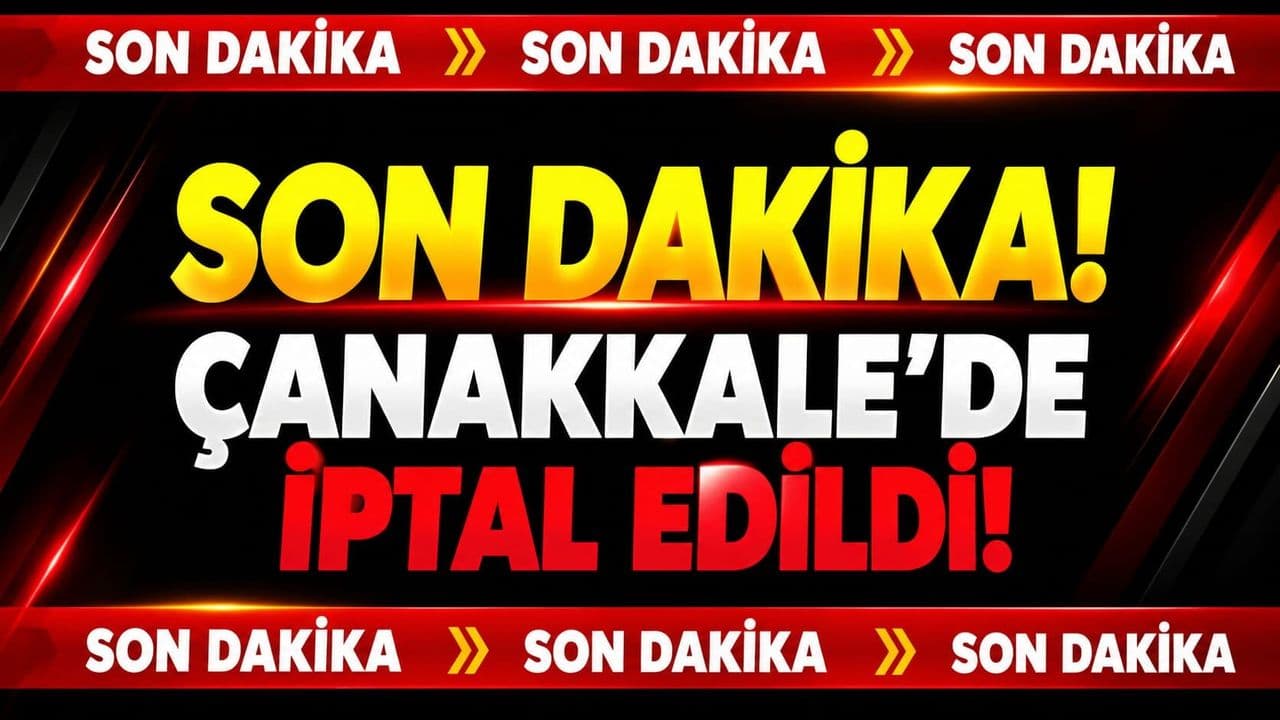 Çanakkale’de Feribot Seferleri Hava Koşulları Nedeniyle İptal Edildi