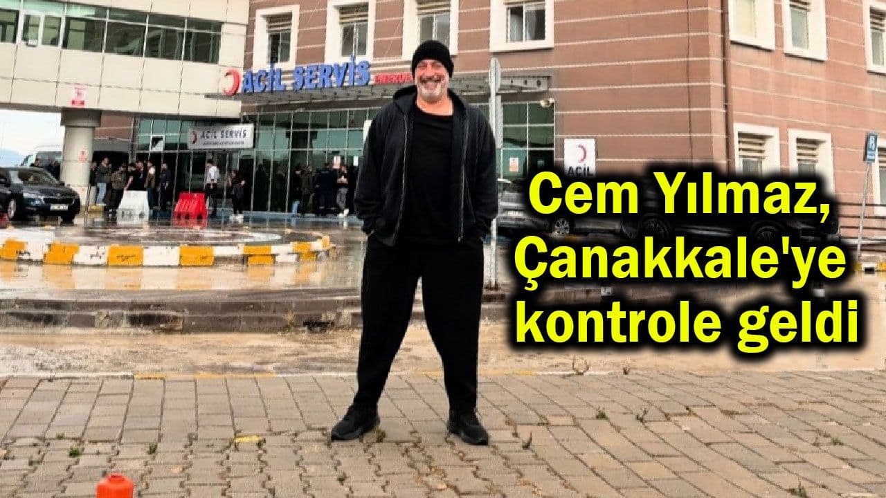 Cem Yılmaz Çanakkale’de Kontrol Sağladı