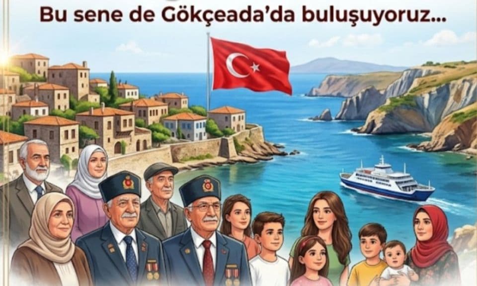 Şehit ve gazi aileleri bu sene da Gökçeada'da buluşuyor