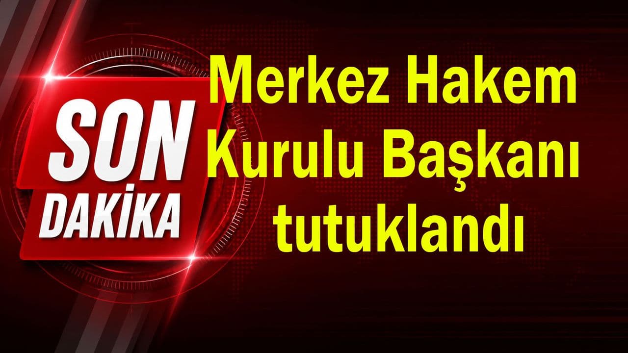 Merkez Hakem Kurulu Başkanı Ferhat Gündoğdu Tutuklandı