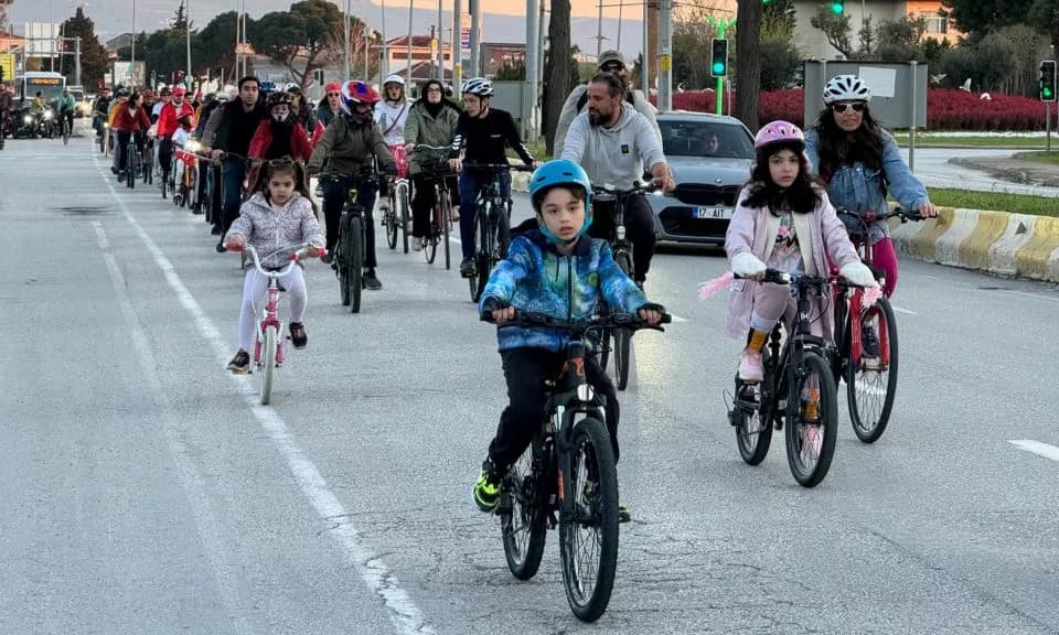 Çanakkale'de Pedallar 23 Nisan İçin Döndü