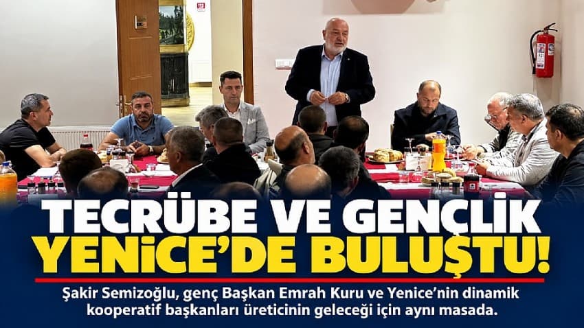 Yenice'de Tecrübe ve Gençliğin Buluşması: Çanakkale Halkını Bekleyen Etkinlik