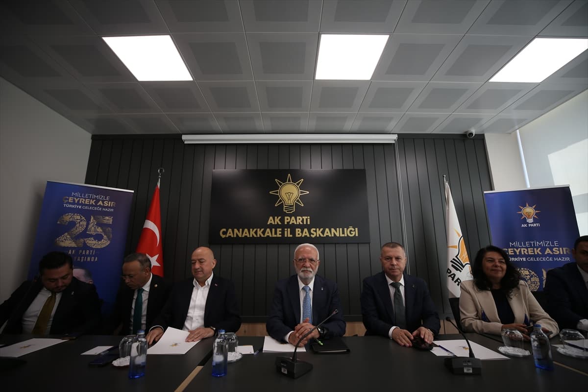 AK Parti Genel Başkanvekili Elitaş, Çanakkale'de konuştu: