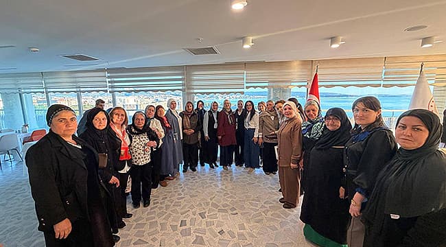 VALİ TORAMAN'IN EŞİ NEŞE TORAMAN, ŞEHİT AİLELERİYLE BİR ARAYA GELDİ